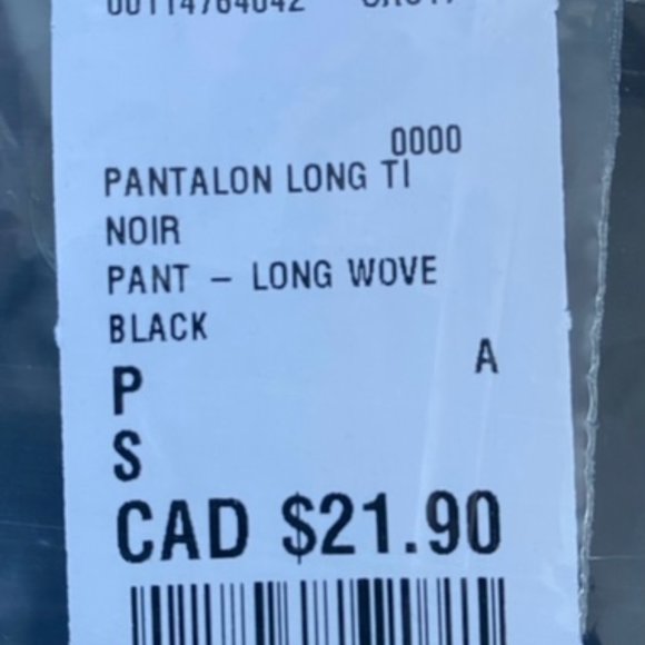 Forever 21 Black Long Wove Pants - Picture 4 of 4